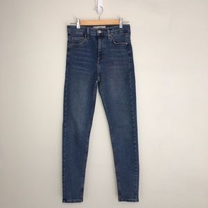 TOPSHOP Jamie High Waisted Skinny Jeans